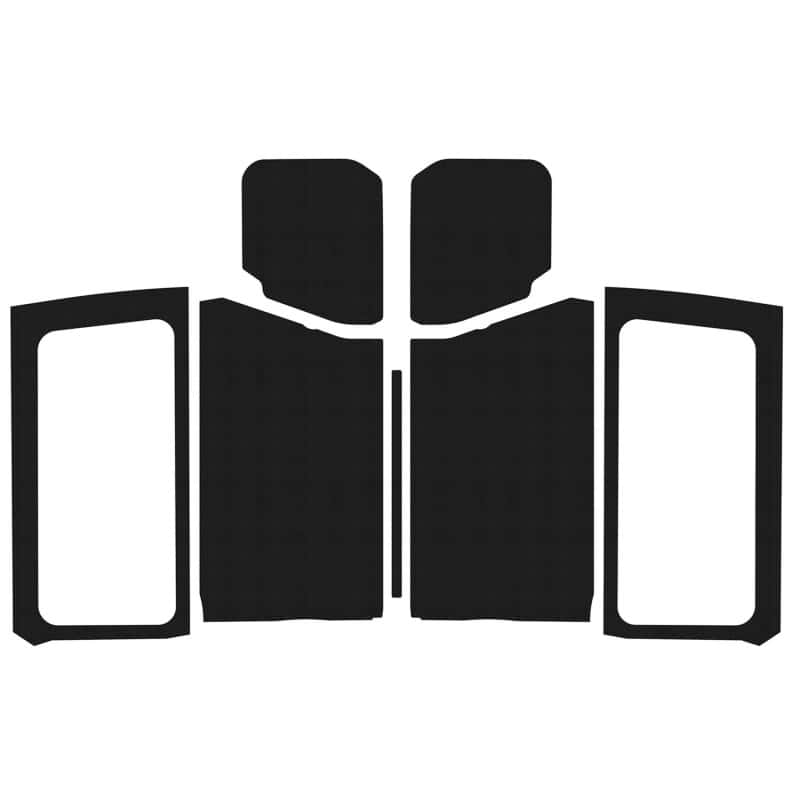 DEI — DEI 18-23 Jeep Wrangler JL 2-Door Boom Mat Complete Headliner Kit - 7 Piece - Black
Sound Dampening Kit - view 1