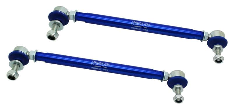 Superpro — SuperPro 2008 Pontiac G8 Base Front HD Adjustable End Link Set (10mm Studs 300mm-345mm Length)
End Link Set - view 2