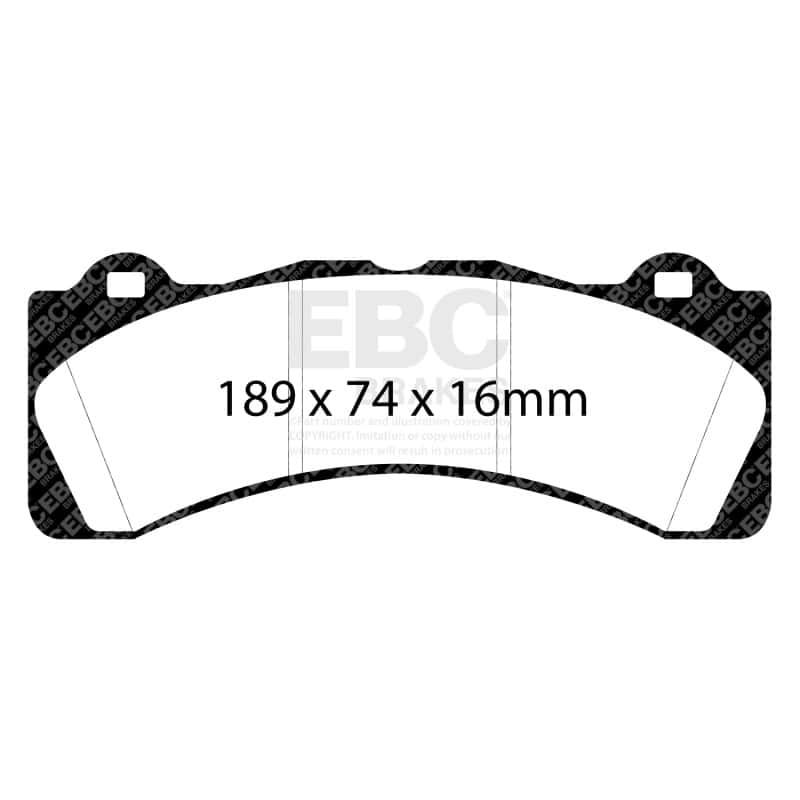 EBC — EBC Brakes Bluestuff Street and Track Day Brake Pads
Disc Brake Pad - view 1
