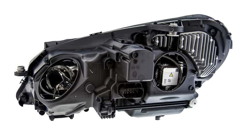 Hella — Hella 2010-2013 Mercedes-Benz E300 E350 E400 E550 Bi-Xenon Headlight Assembly - view 7