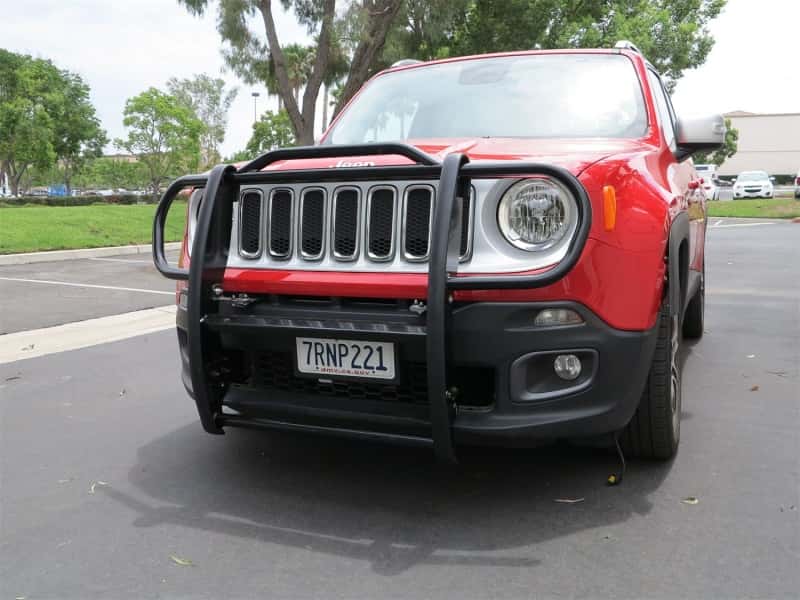 Rugged Ridge — Rugged Ridge Grille Guard Black 15-18 Jeep Renegade
OFFROAD_BUMPERS - view 4