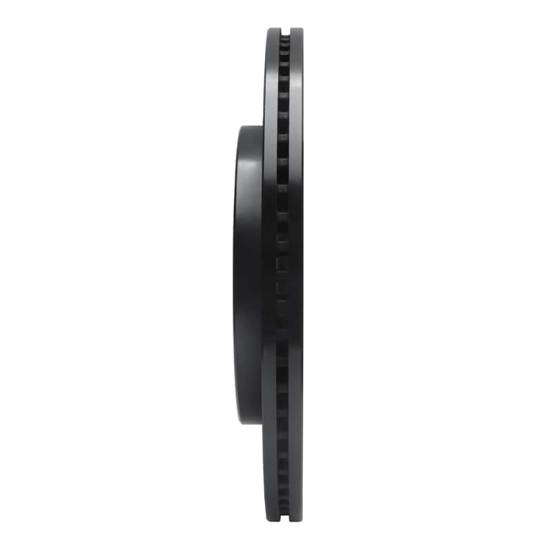 R1 Concepts — R1 21-25 Ford F-150 4WD Rear Left Drilled & Slotted Black Brake Rotor
Disc Brake Rotor - view 3