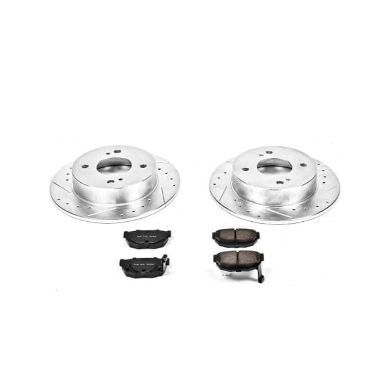 PowerStop — Power Stop 89-98 Nissan 240SX Rear Z23 Evolution Sport Brake Kit - view 1
