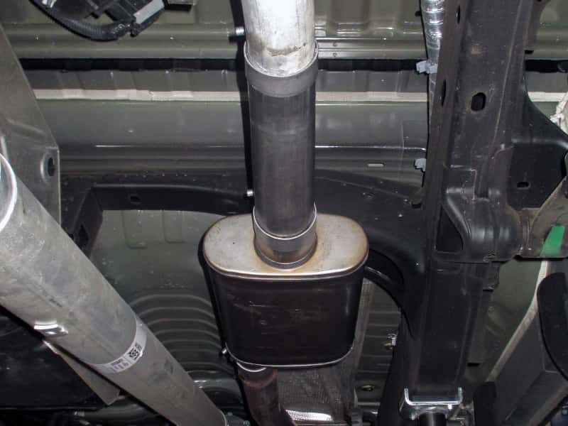 aFe — aFe Apollo GT Series 409 Stainless Steel Muffler Upgrade Pipe GM Silverado/Sierra 1500 19-20 V8-5.3L
Muffler Upgrade - view 4