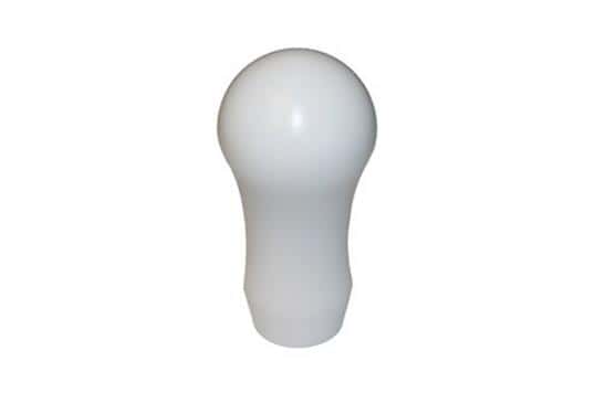 Torque Solution — Torque Solution Delrin Tear Drop Tall Shift Knob (White): Universal 10x1.25 - view 3