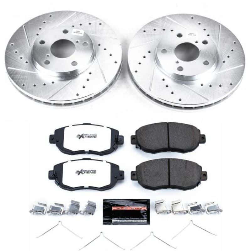 PowerStop — Power Stop 93-05 Lexus GS300 Front Z26 Street Warrior Brake Kit - view 1