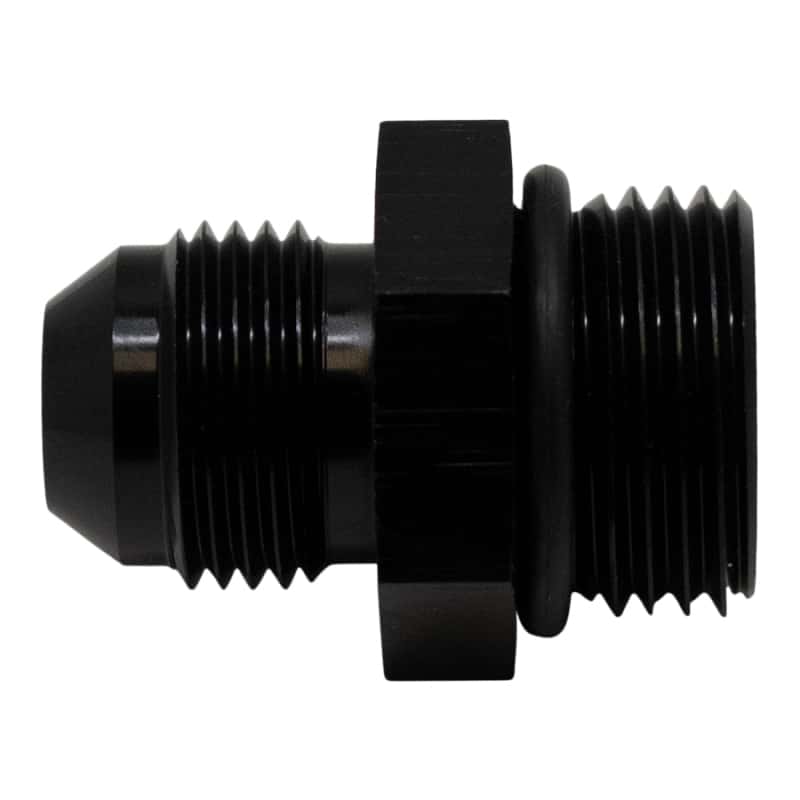 DeatschWerks — DeatschWerks 10AN ORB Male to 8AN Male Flare Adapter (Incl O-Ring) - Anodized Matte Black
Lines & Fittings - view 1