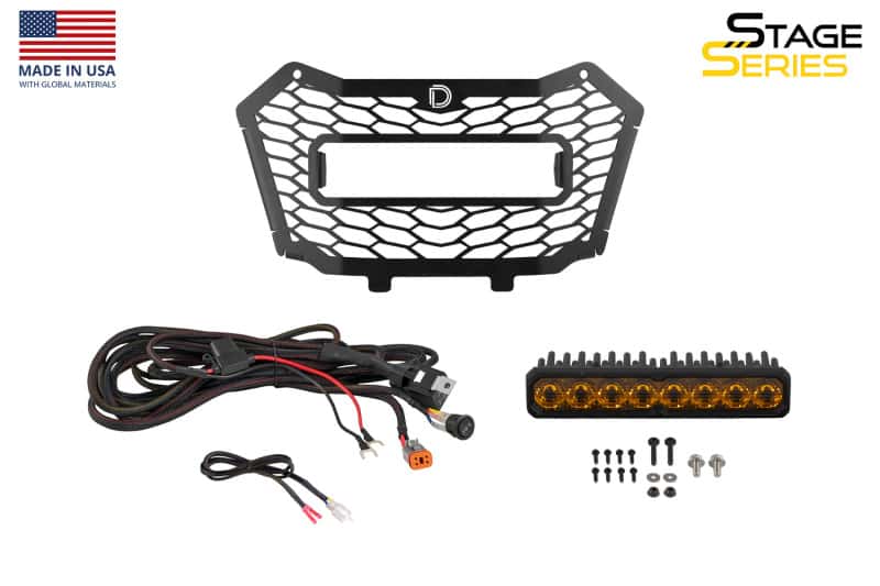 Diode Dynamics — Diode Dynamics 19-25 Honda Talon SS10 Grille Sport Yellow Combo - view 8