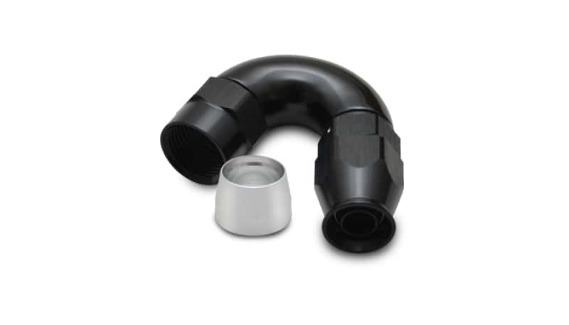 Vibrant — Vibrant -6AN 150 Degree Hose End Fitting for PTFE Lined Hose
-6AN150DegHosEndPTFE
AN Fitting - view 1
