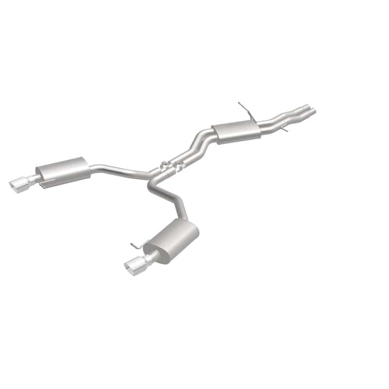 Magnaflow — MagnaFlow Sys C/B 12-15 Audi A6 / A7 3.0L V6 SS 2.5in Dual Split Rear Ext 4in Tips
Cat-Back - view 3