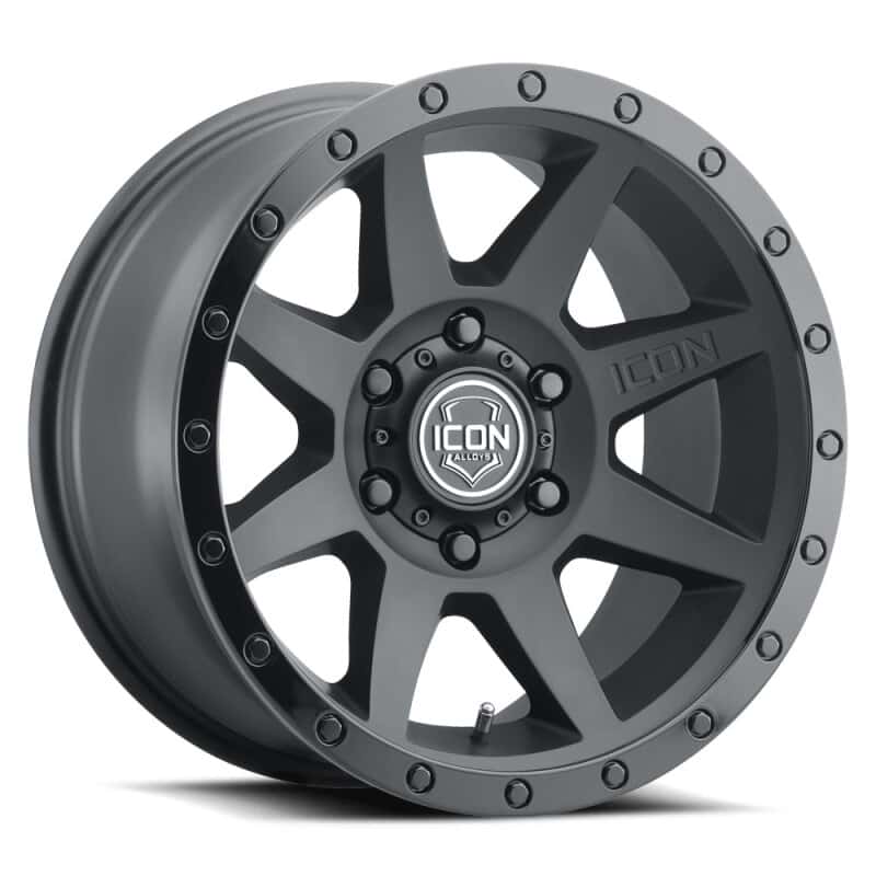 ICON — ICON Rebound 18x9 6x135 6mm Offset 5.25in BS 87.1mm Bore Double Black Wheel
WHEEL - view 1