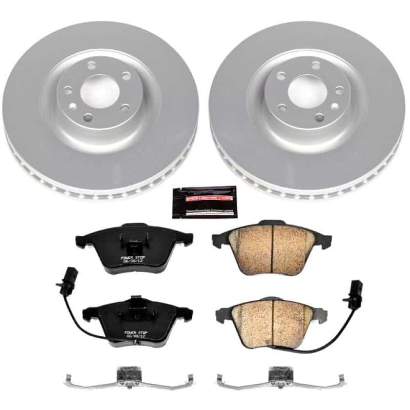 PowerStop — Power Stop 04-09 Audi S4 Front Z23 Evolution Sport Coated Brake Kit - view 1
