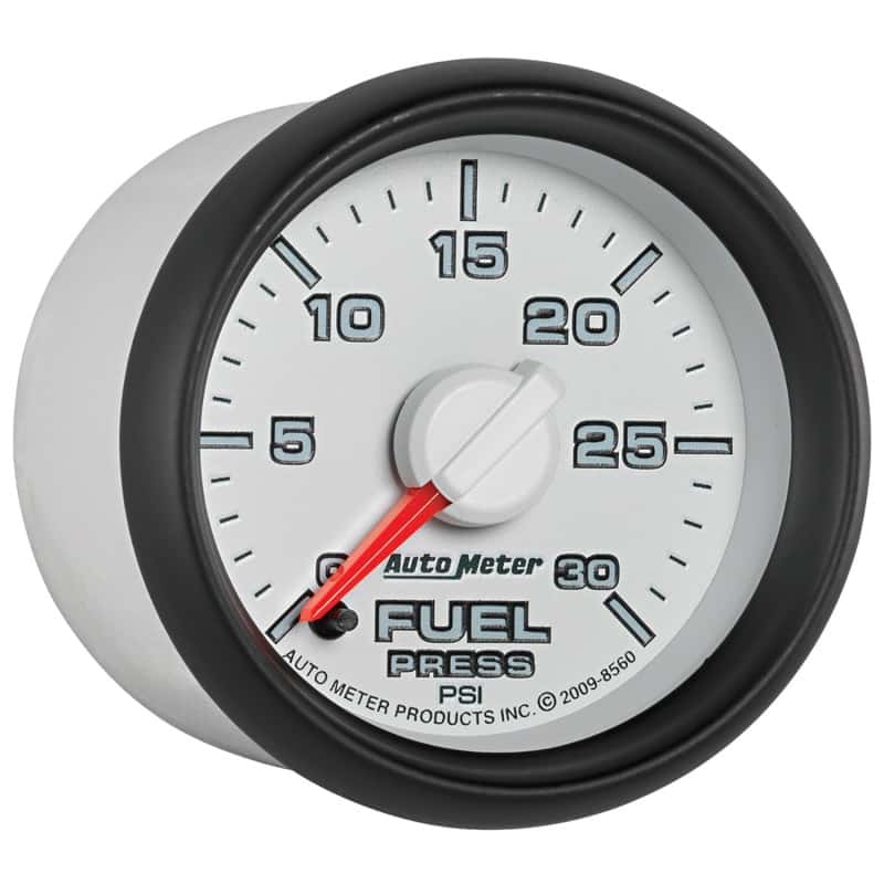 AutoMeter — Autometer Factory Match 52.4mm Full Sweep Electronic 0-30 PSI Fuel Pressure Gauge
2-1/16" FUEL PRESS, - view 8