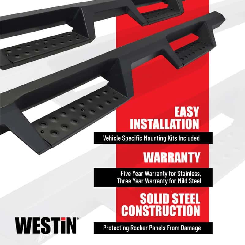 Westin — Westin HDX Stainless Drop Hitch Step 34in Step 2in Receiver - Textured Black
Nerf/Step Bar - view 3