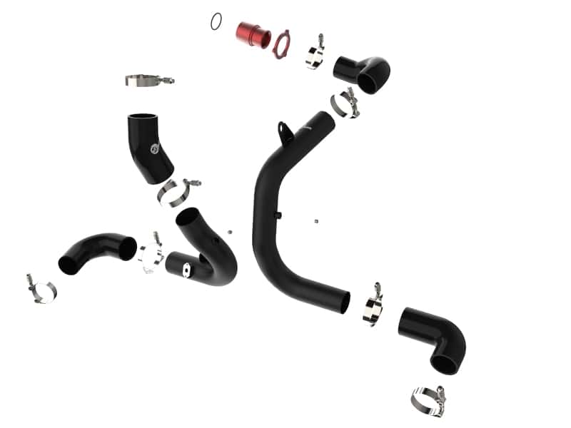 aFe — aFe 15-20 VW GTI Charge Pipe Kit
Charge Pipe Kit - view 2