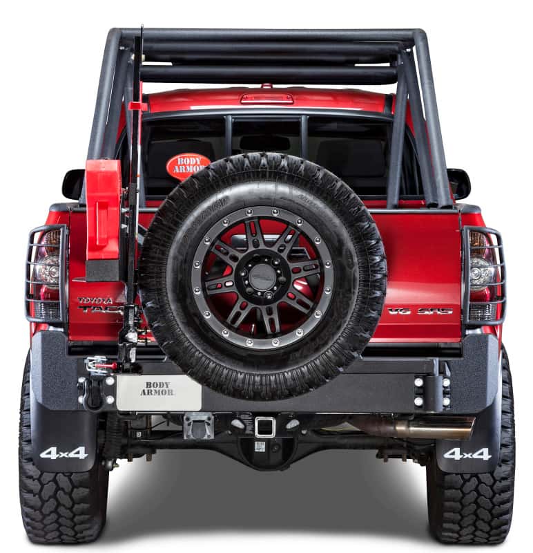 Body Armor 4x4 — Body Armor 4x4 05-15 Toyota Tacoma Pro Series Rear Bumper - view 2