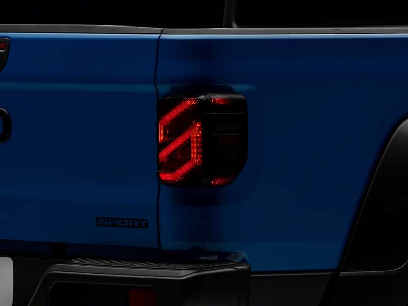 Raxiom — Raxiom 20-23 Jeep Gladiator JT Axial Series LED Tail Lights- Blk Housing (Smoked Lens)
Lights - view 1
