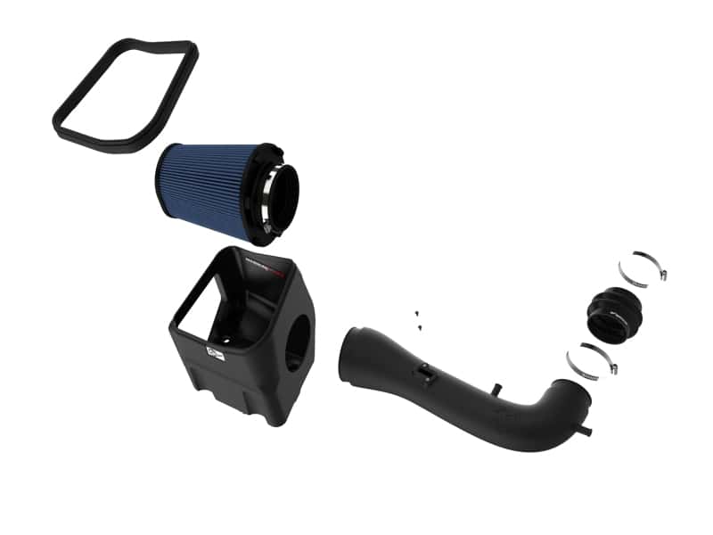 aFe — aFe MagnumFORCE Intake Stage-2 Pro 5R 14-19 GM Silverado/Sierra 1500 V8-5.3/6.2L
Magnum FORCE Intake - view 2