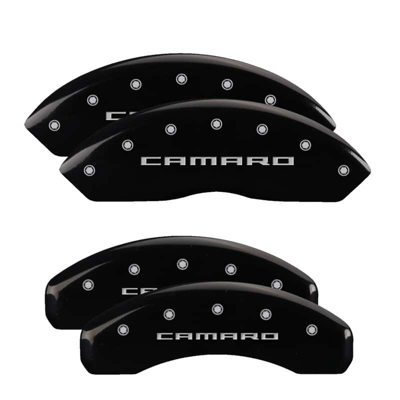 MGP — MGP 4 Caliper Covers Engraved Front & Rear Gen 5/Camaro Black finish silver ch
Caliper Covers - view 1