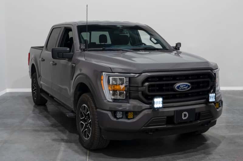 Diode Dynamics — Diode Dynamics 21-22 Ford F-150 SS5 Bumper LED Pod Light Kit Sport - White Combo - view 3