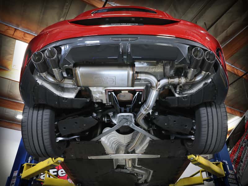 aFe — aFe 19-24 BMW Z4 M40i (G29) B58 Turbo MACH Force-Xp 3in to 2-1/2in SS CB Exhaust System - Carbon
Cat-Back Exhaust - view 6