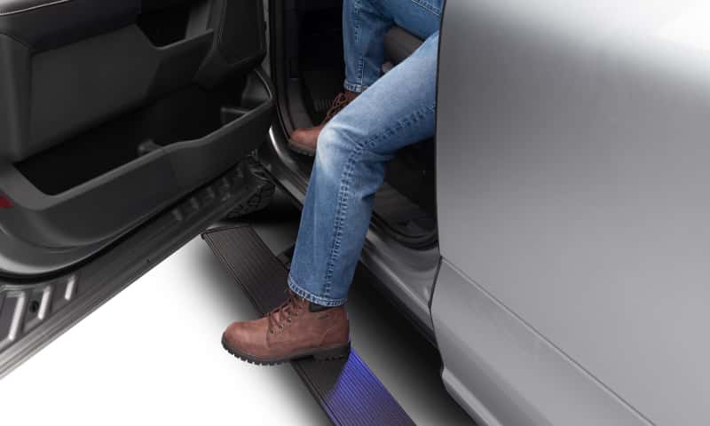 AMP Research — AMP Research 21-23 Ford F150 PowerStep Plug N Play - Black (See 76252-01A For Hybrid)
Power Running Board
POWERSTEP - view 3