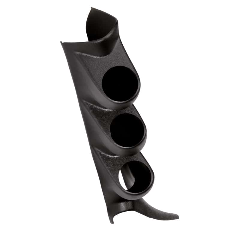 AutoMeter — Autometer 99-06 GMC Sierra/Dmax (w/o speaker) Triple Pillar - Black
2-1/16" TRPL PLLR,CH - view 2