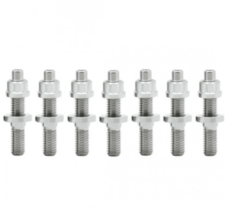 BLOX Racing — BLOX Racing SUS303 Stainless Steel Exhaust Manifold Stud Kit M8 x 1.25mm 45mm in Length - 9-piece - view 1