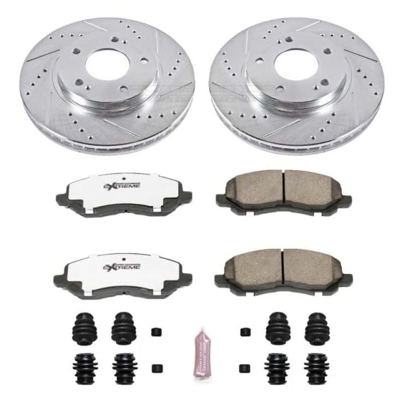 PowerStop — Power Stop 01-05 Chrysler Sebring Front Z26 Street Warrior Brake Kit - view 1