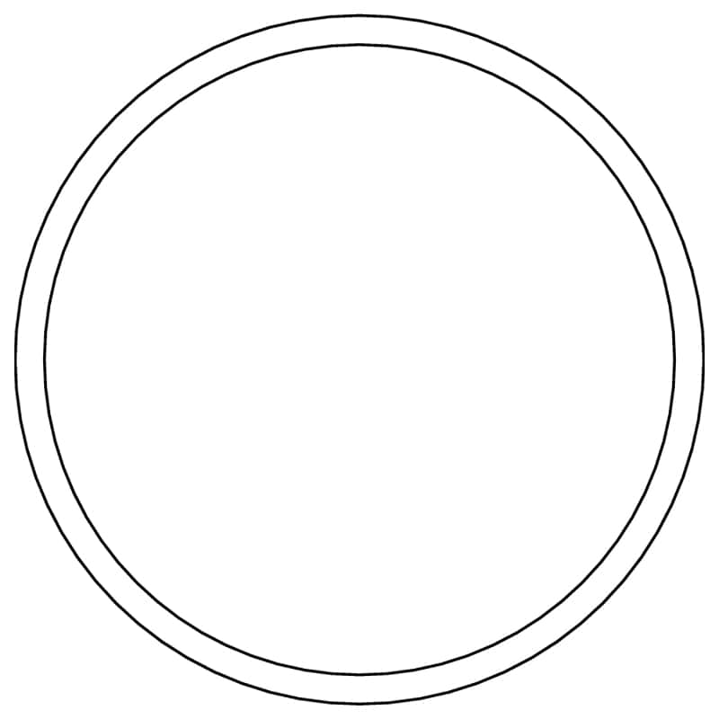 Cometic Gasket — Cometic Holley Airhorn .060in Fiber Carburetor Gasket
Air Cleaner Gasket - view 2