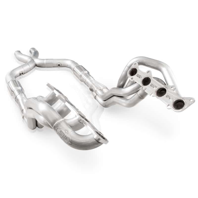 Stainless Works — Stainless Works 2011-14 Mustang GT Headers 1-7/8in Primaries 3in X-Pipe High-Flow Cats
Exhaust System - view 4