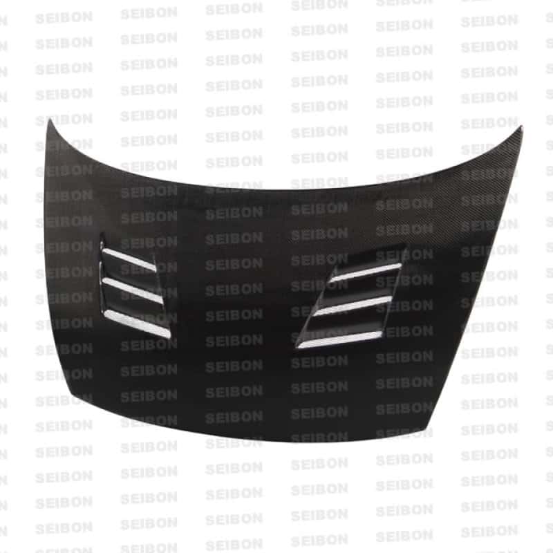 Seibon — Seibon 06-10 Honda Civic 4 Door TM Style Carbon Fiber Hood - view 1