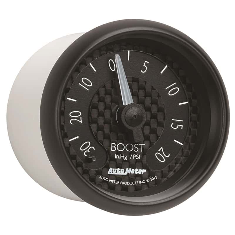 AutoMeter — Autometer GT Series 52mm Mechanical 30 In Hg/20 psi Vacuum/Boost Gauge
2-1/16" BOOST-VAC, 3 - view 10