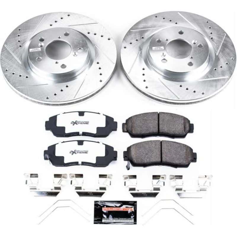 PowerStop — Power Stop 11-14 Honda Odyssey Front Z26 Street Warrior Brake Kit - view 1