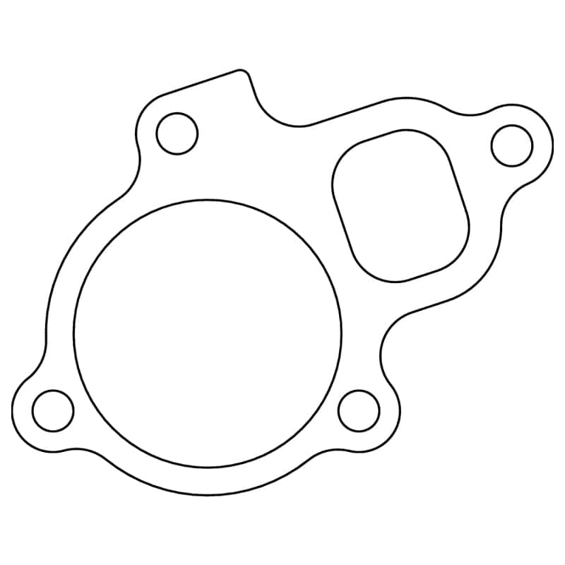 Cometic Gasket — Cometic Nissan QR25DE .018in AFM Water Outlet Gasket - 2002-2018
Thermostat Gasket - view 2