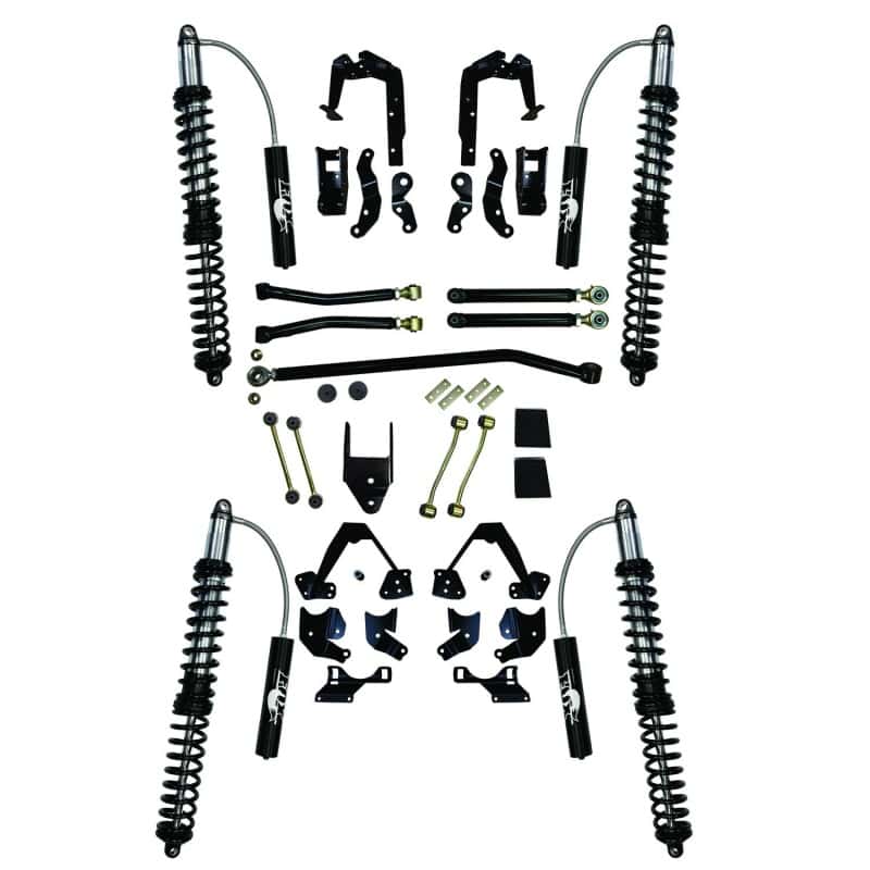 Skyjacker — Skyjacker 2018 Jeep Wrangler (JL) 2DR 3.5-6in Susp. Lift Kit W /Remote Reservoir Coil Over Shocks
Suspension Lift Kit - view 1