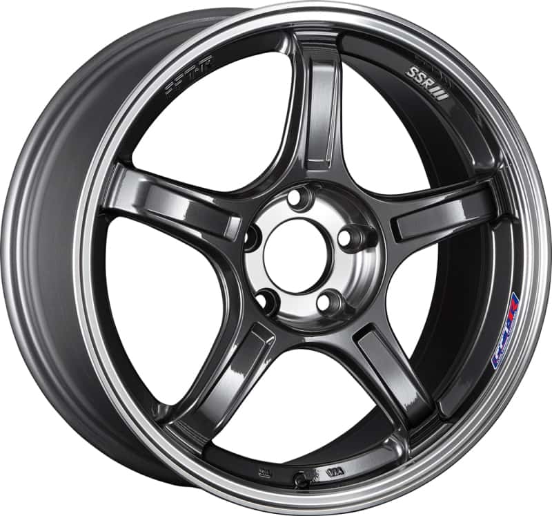 SSR — SSR GTX03 18x9.5 5x114.3 38mm Offset Gun Metallic Wheel - view 2