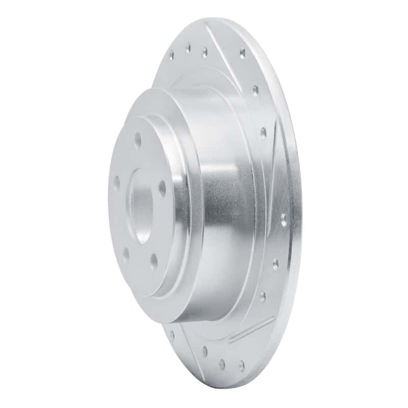R1 Concepts — R1 00-06 Subaru Legacy Rear Right Drilled & Slotted Silver Brake Rotor
R1 Brake Rotor Drill - view 2