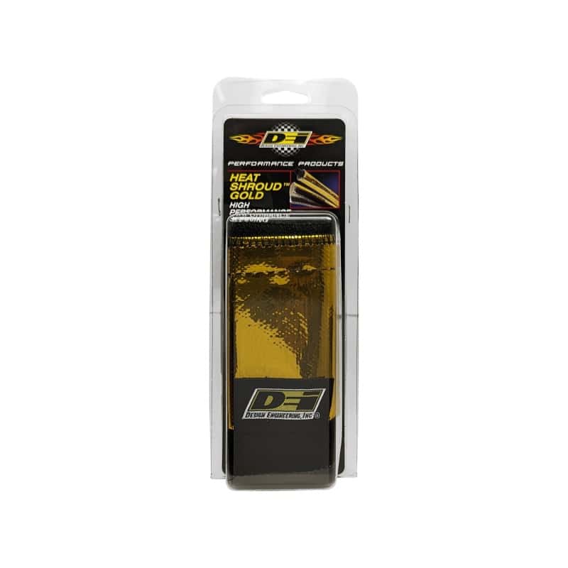 DEI — DEI Heat Shroud 1/2in to 1-1/4in I.D. x 3ft - Gold
Heat Shield Sleeve - view 4