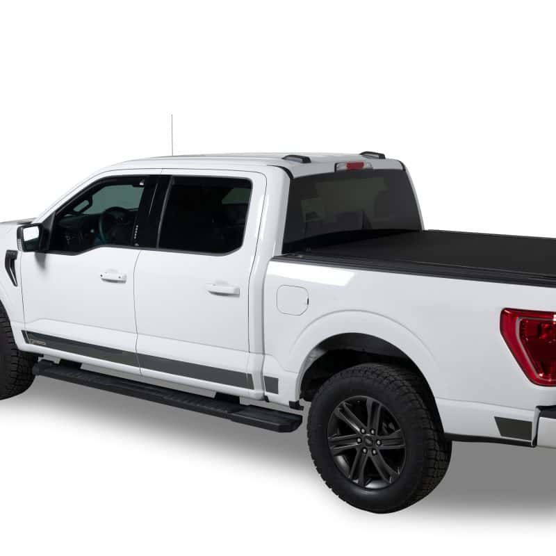 Putco — Putco 09-14 Ford F-150 Reg Cab 6.5 Short Box - 7in Wide (10pcs) Black Platinum Rocker Panels
Rocker Panel Molding - view 2