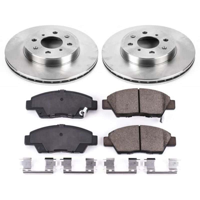 PowerStop — Power Stop 15-19 Honda Fit Front Autospecialty Brake Kit - view 1