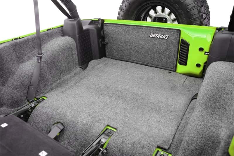 BedRug — BedRug 07-10 Jeep JK Unlimited 4Dr Rear 5pc Cargo Kit (Incl Tailgate & Tub Liner)
JBR 07-10 JKU CARGO - view 3