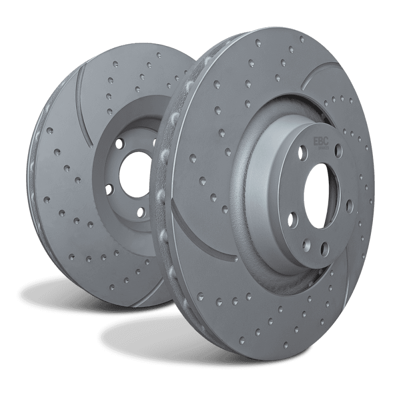 EBC — EBC 2022+ Nissan Rogue 1.5T Rear GD Sport Rotors
Disc Brake Rotor Set - view 3