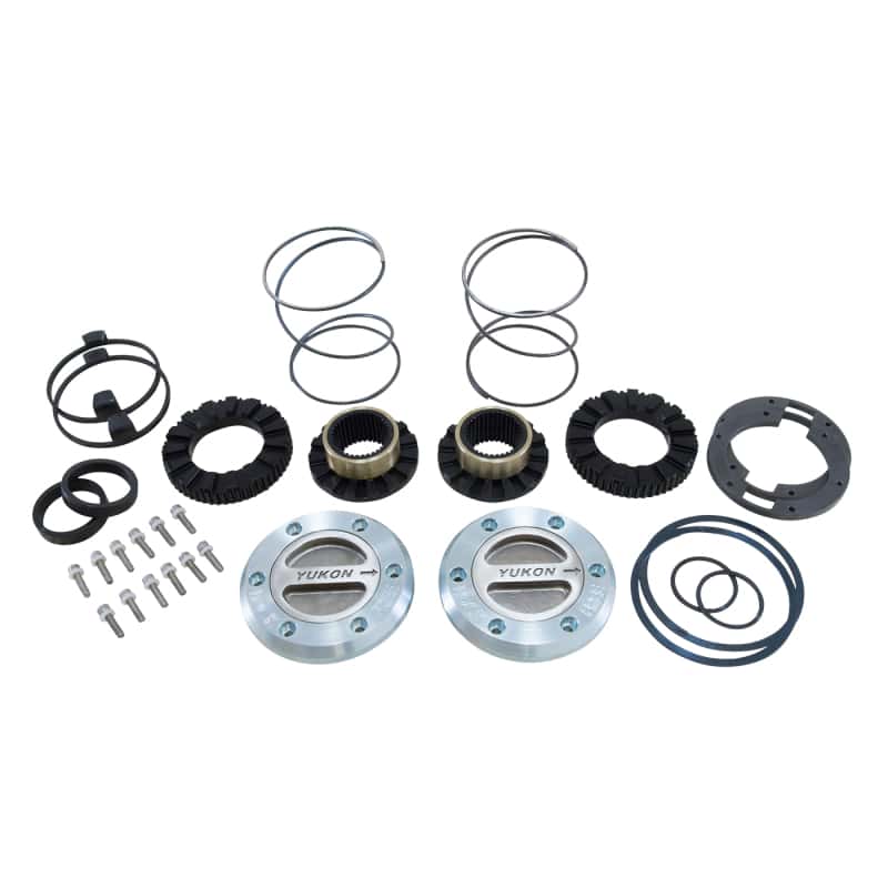 Yukon Gear & Axle — Yukon Gear Hardcore Locking Hub Set For Dana 60 / 35 Spline. 99-04 Ford
Yukon Locking Hubs  - view 4
