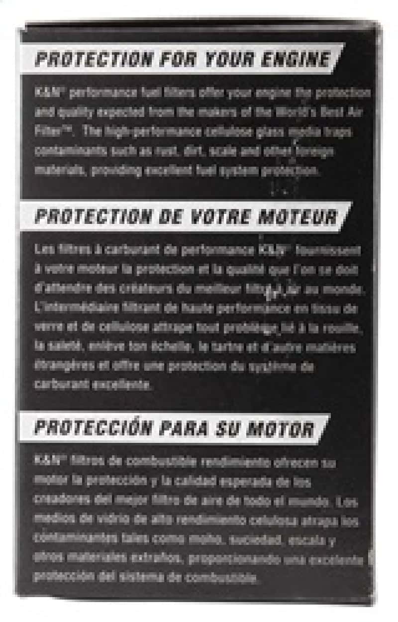 K&N Engineering — K&N Cellulose Media Fuel Filter 1.688in OD x 3.813in L - view 10