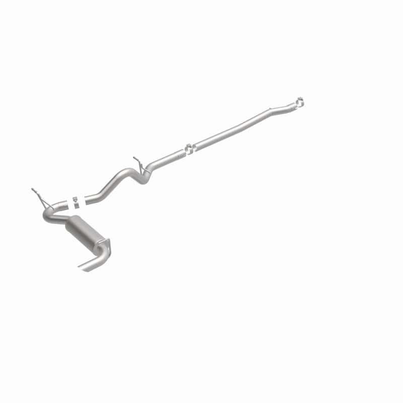 Magnaflow — MagnaFlow 12-14 Jeep Wrangler 4dr Single Straight Rear P/S Exit Stainless C/B Performance Exhaust
Cat-Back - view 3