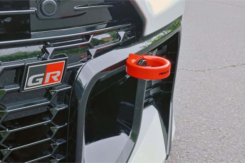Perrin Performance — PERRIN 23-26 Toyota GR Corolla Front Tow Hook - Red - view 5