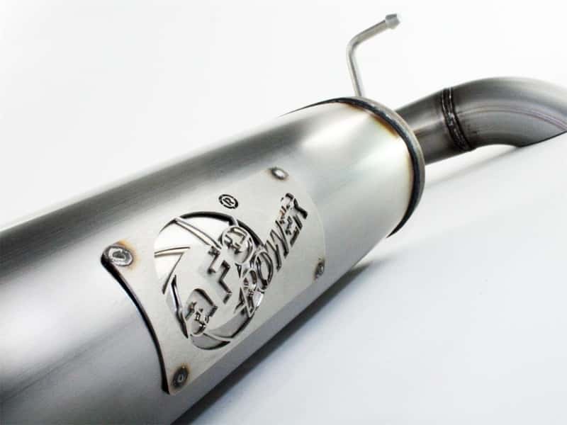 aFe — aFe MACHForce XP 07-17 Jeep Wrangler V6-3.6/3.8L 409 SS 2.5in Axle-Back Exhaust
Axle-Back Exhaust
ExhstSysKt - view 3