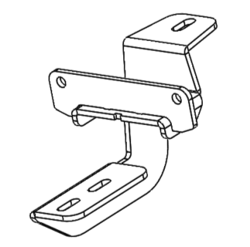 Go Rhino — Go Rhino 07-18 Jeep Wrangler JK 2DR Mounting Brackets (V-Series V3/RB10 Slim/RB20 Slim) - Tex. Blk
VSrs Mounting Brckts - view 2