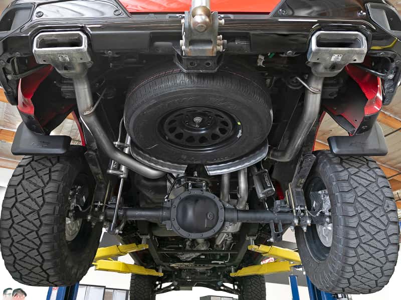 aFe — aFe Vulcan Series 3in 304SS Exhaust Cat-Back w/ OE Tips 2019 GM Silverado / Sierra 1500 V8-5.3L
Cat-Back Exhaust - view 6
